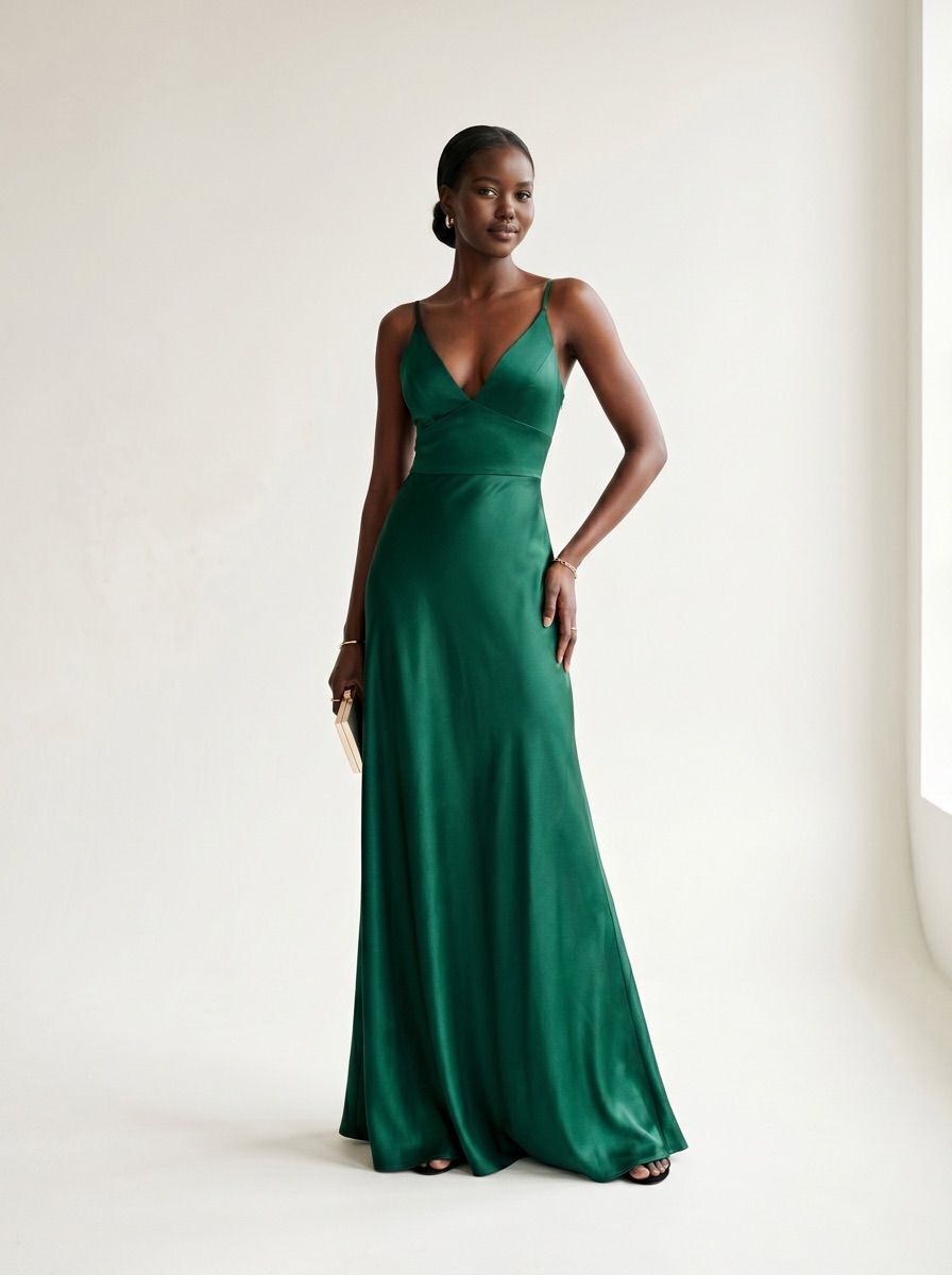 Vestido de festa — campanha Geolux