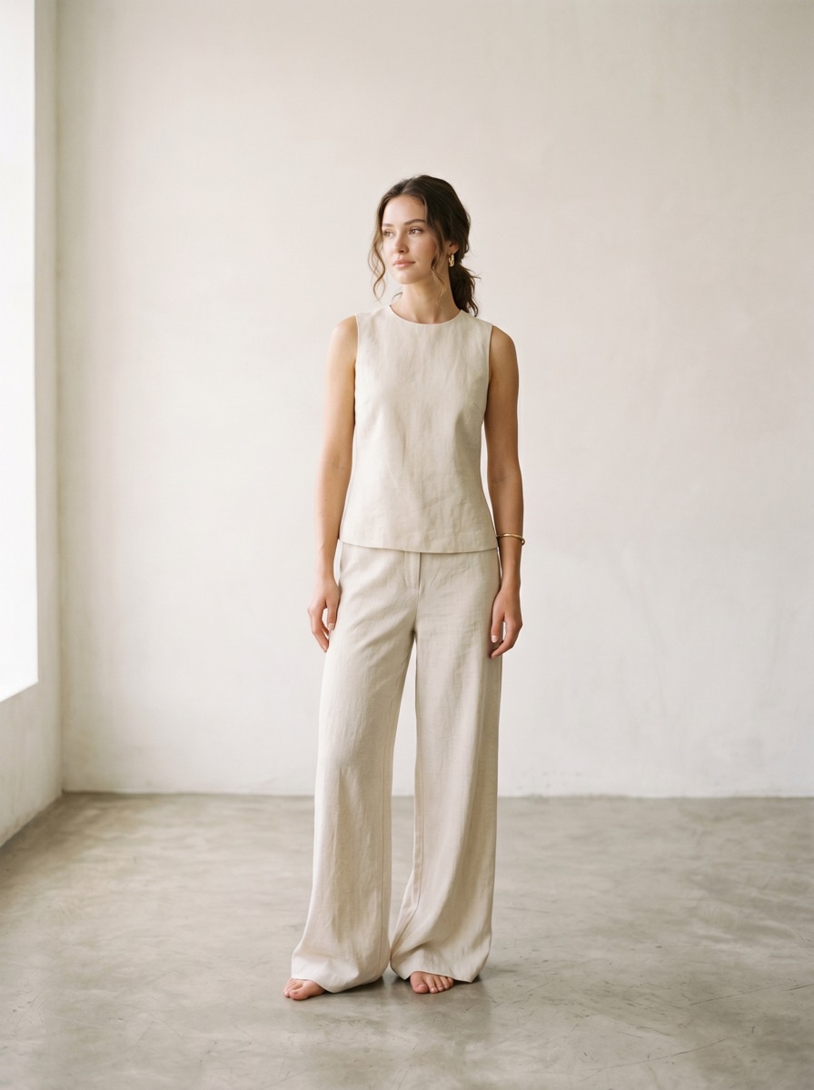 Conjunto pantalona — campanha Geolux